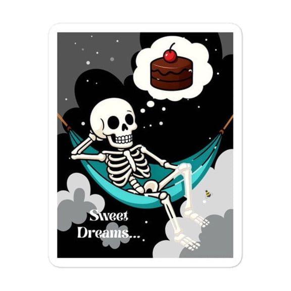 Sweet Dreams Bubble-free stickers