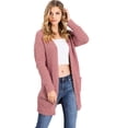 thumbnail image 1 of Sweet Dreams Cardigan (Mauve, Large), 1 of 3