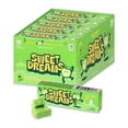 thumbnail image 1 of Sweet Dreams Center Filled Chewy Candy Sour Green Apple Flavor, Sweet & Tangy Fruity Candy, Gluten free candy individually wrapped 20 Sticks per Box Sweet and Sour candy, 1 of 9