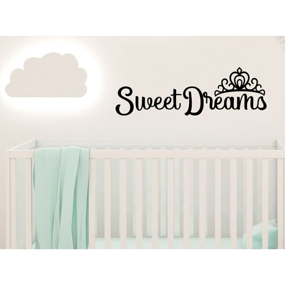 Sweet Dreams Cursive | Kids Room Wall Decal