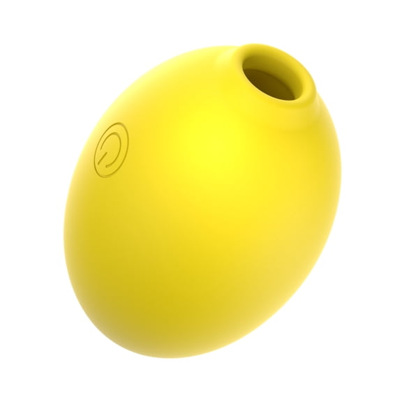 Sweet Dreams Lemonaire True Suction Silicone Clitoral Stimulator Vibrator, Yellow