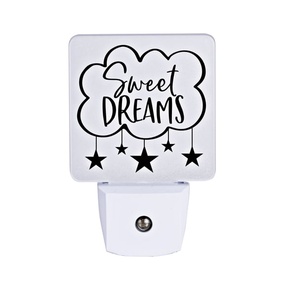 Sweet Dreams Let Your Light Shine Night Light