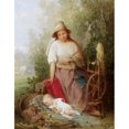 thumbnail image 1 of Sweet Dreams, Modeste Eugene Lepoittevin , (1806-1871/French) Poster Print (18 x 24), 1 of 4