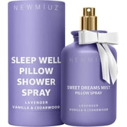 Sweet Dreams Sleep Pillow Spray Lavender Vanilla Cedarwood Essential Oils Aromatherapy Mist Calming Stress Relief Bedtime Shower Spray Self Care Gift