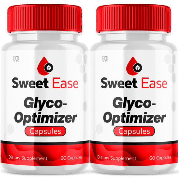 Sweet Ease Glyco Optimizer Natural Glycogen Support Supplement 2 Pack