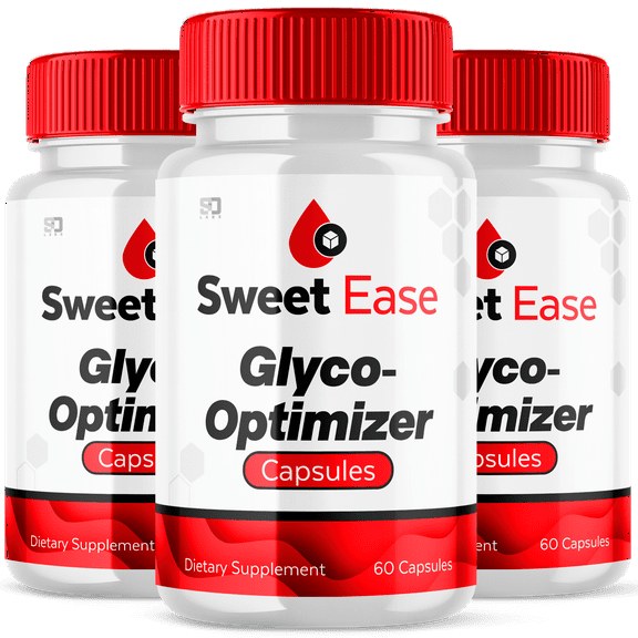 Sweet Ease Glyco Optimizer Natural Glycogen Support Supplement 3 Pack