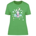 thumbnail image 1 of Sweet Easter Pilot Bunny  T-Shirt Women -Image by Shutterstock, Female Small, 1 of 2