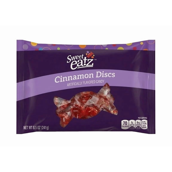 Sweet Eatz Cinnamon Discs Hard Candy, 8.5 oz