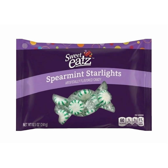 Sweet Eatz Spearmint Starlights Hard Candy, 8.5 oz
