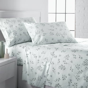 SouthShore Fine Linens Sweet Florals Printed Bed Sheets, Queen Size, 3 Piece