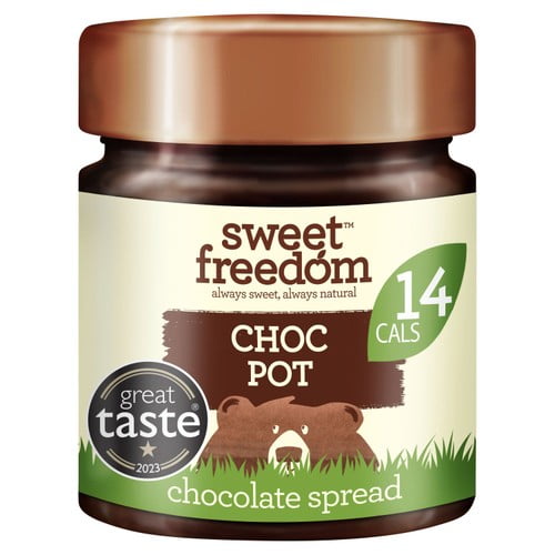 Sweet Freedom Choc Pot Chocolate Spread 250g, British Import (Pack of 2)