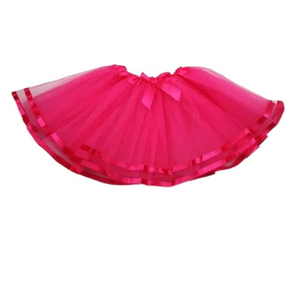 Sweet Girls Rainbow Tutu Skirts For Tutus Skirt Princess Girl Ball Gown Skirt Dance Wear Party
