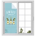 thumbnail image 1 of Sweet Gnomes Window Privacy Film Bee Dwarf Daisy Duck Green Decorative Glass Window Film UV Blocking Static Cling Non-Adhesive Sticker Covering for Home Door 23.6 x 59 inches, 1 of 8
