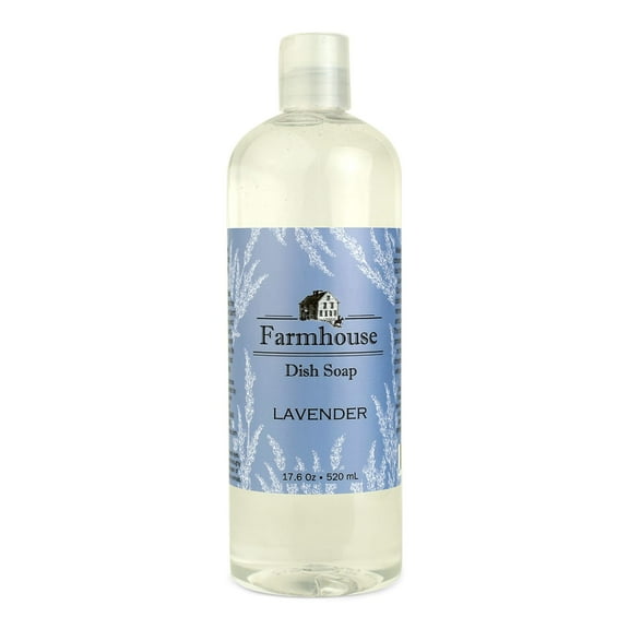 Sweet Grass Farm Dish Soap, All Natural Lavender, 17.6 ounces