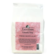 Sweet Grass Farm Farmhouse Laundry Soap Baking Soda Borax Lilac 4 Pound Bag
