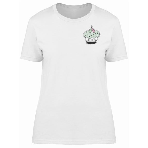 Sweet Green Cupcake Tee Women's -Image by Shutterstock