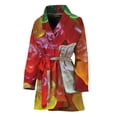 thumbnail image 1 of Sweet Gummy Bear Women Bathrobe One Size Univeral Fits, Bear Fashion Lightweight Plush Fleece Long Robe For Women, 1 of 3