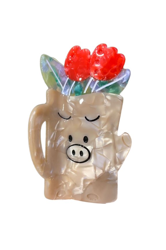 Sweet Hairy Clip Princesses Hair Stylish Colorful Girls Hair Barrettes for Students and Worker