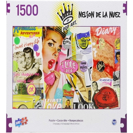 Sweet Happy Life 1500PC Puzzle by King of Pop Art Nelson De La Nuez