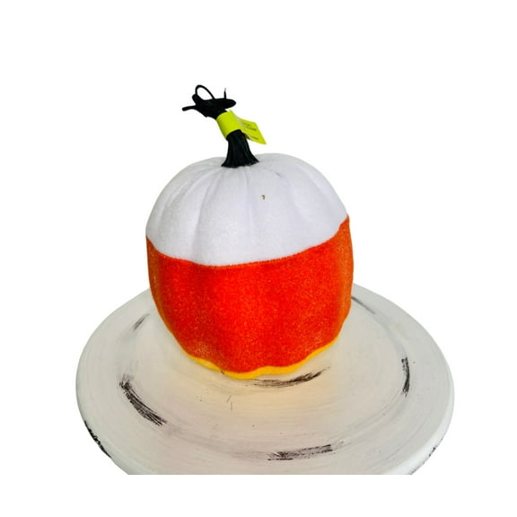 Sweet Harvest Delight: Orange/Yellow/White Candy Corn Foam Pumpkin-56697HAL