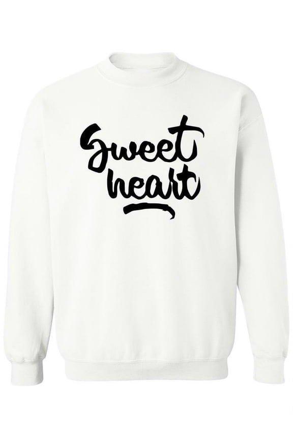 Sweet Heart. Sweatshirt Women -Image by Shutterstock, Female Large