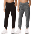 thumbnail image 1 of Sweet Hearts 2-Pack Girls Sweatpants- Lightweight Joggers Sweatpants for Girls with Pockets Made in USA, 1 of 6