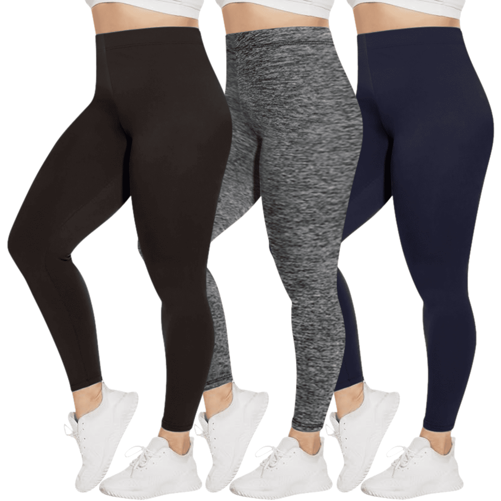 Woman In Control Sweet Hearts, Leggings for Women, 1X, Blue, Lightweight Tummy Control ...