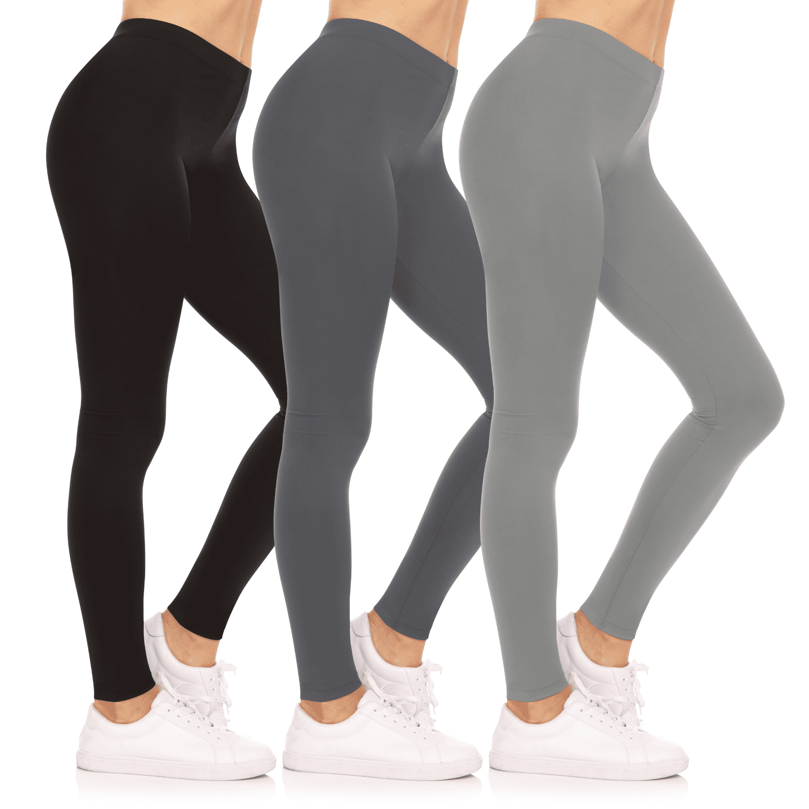 SEASUM Women's High Waist Yoga Pants Tummy Control Slimming Booty Leggings  Workout Running Butt Lift Tights - Walmart.com