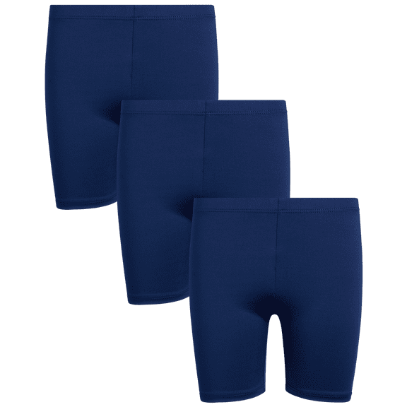 Sweet Hearts Girls' Active Bike Shorts - 3 Pack Performance Bike Shorts: Made in USA (7-16)