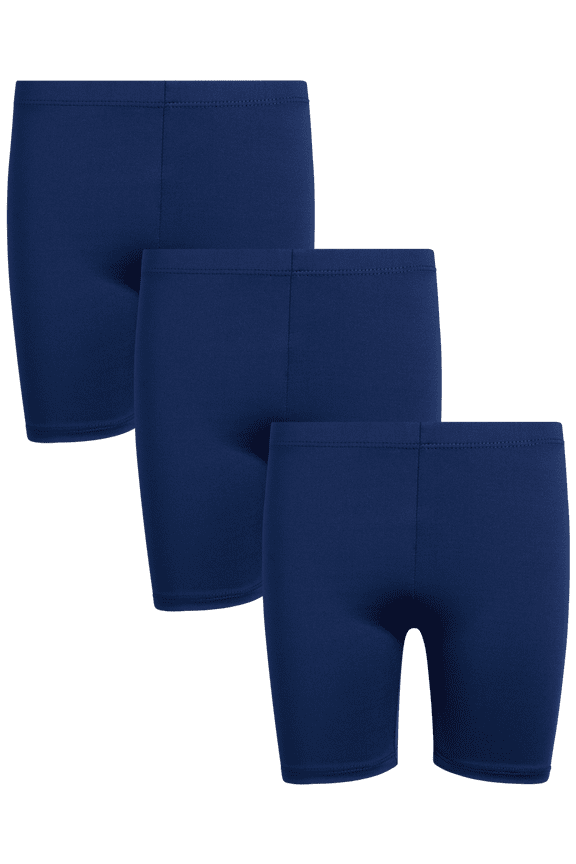 Sweet Hearts Girls' Active Bike Shorts - 3 Pack Performance Bike Shorts: Made in USA (7-16)