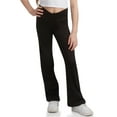thumbnail image 1 of Sweet Hearts Girls' Active Flare Leggings - Workout or Yoga Flared Leggings, Made in USA (5-18), 1 of 6