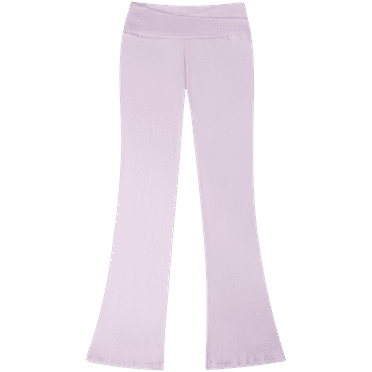 Sweet Hearts Girls' Active Flare Leggings - Workout or Yoga Flared Leggings, Made in USA (5-18)