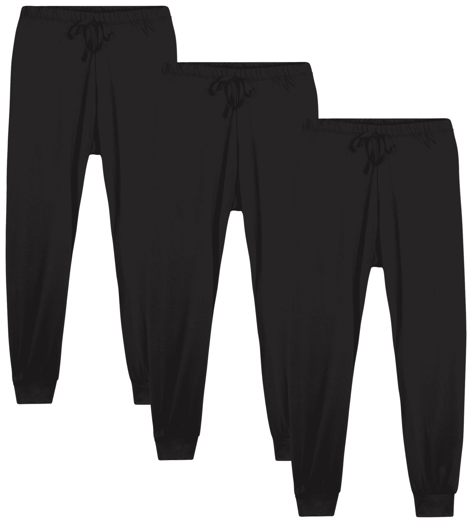 Girls plain cheap black joggers