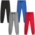 thumbnail image 1 of Sweet Hearts Girls' Sweatpants - 4 Pack Super Soft Athletic Performance Jogger Pants (5-18), 1 of 5