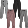 thumbnail image 1 of Sweet Hearts Girls' Sweatpants - 4 Pack Super Soft Athletic Performance Jogger Pants (5-18), 1 of 7