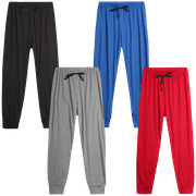 SWEETHEARTS Sweet Hearts Girls' Sweatpants - 4 Pack Super Soft Athletic Performance Jogger Pants (7-18)