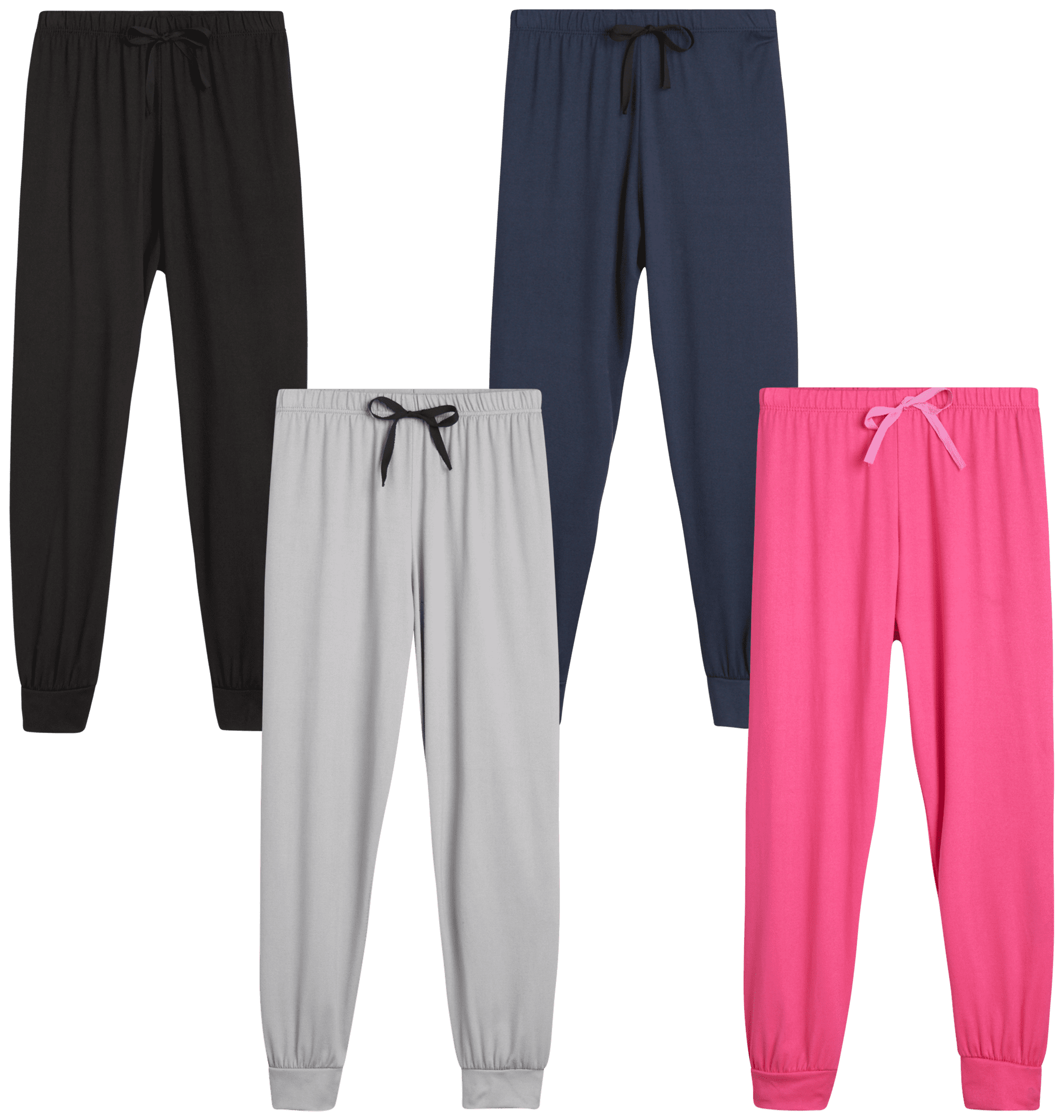 Sweet Hearts Kids 4 Pack Fleece Sweatpants Soft Athletic Jogger Pants sweet-hearts-kids-4-pack-fleece-sweatpants-soft-athletic-jogger-pants