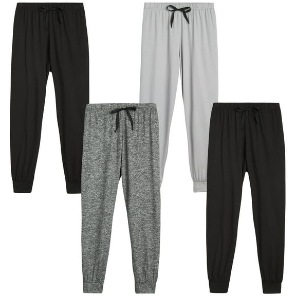 Sweet Hearts Girls' Sweatpants - 4 Pack Super Soft Athletic Performance Jogger Pants: Made in USA (5-18)