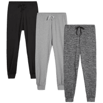 Sweet Hearts Girls' Sweatpants - Super Soft Athletic Performance Joggers: Made in USA (3 Pack)