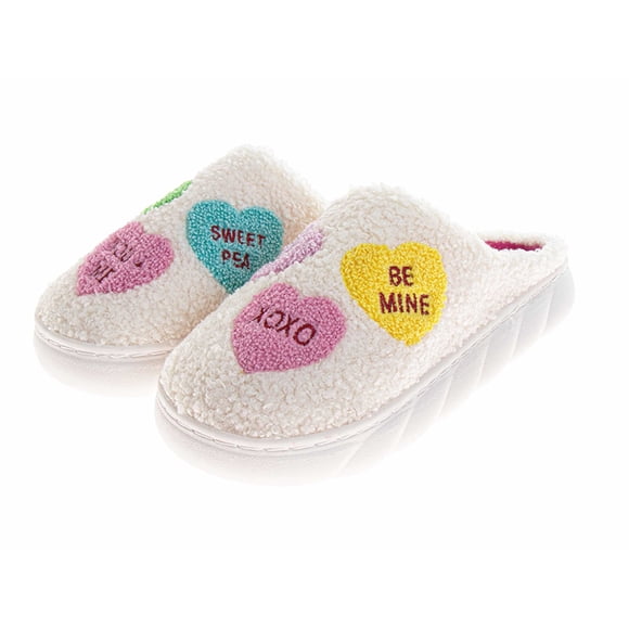Sweet Hearts Women's Valentine's Day Slippers