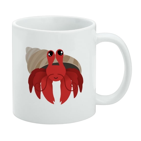 Sweet Hermit Crab White Mug