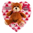 thumbnail image 1 of Hershey’s Kisses Heart Box with Plush and 20 pieces of Chocolate, 1 of 6