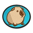 thumbnail image 1 of Sweet Himalayan Guinea Pig Applique Multi-Color Embroidered Hook & Loop Patch - 3.5 Inch Large, 1 of 5