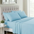 thumbnail image 1 of Sweet Home Collection 1500 Series 6 Piece Ultra Soft Microfiber Sheet Set, Full, Aqua, 1 of 5