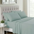 thumbnail image 1 of Sweet Home Collection 1500 Series 6 Piece Ultra Soft Microfiber Sheet Set, Full, Slate, 1 of 5