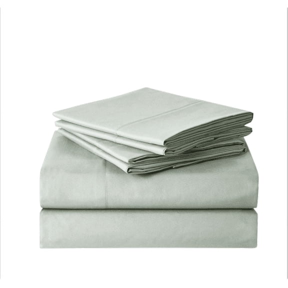 Sweet Home Collection 1500 Series Bed Sheets - Extra Soft Microfiber Deep Pocket 4pc Sheet Set - Mint, Twin