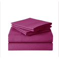 thumbnail image 1 of Sweet Home Collection 1500 Series Bed Sheets - Extra Soft Microfiber Deep Pocket 6pc Sheet Set - Berry, Full, 1 of 5