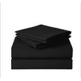 thumbnail image 1 of Sweet Home Collection 1500 Series Bed Sheets - Extra Soft Microfiber Deep Pocket 6pc Sheet Set - Black, RV Queen, 1 of 5