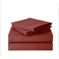 thumbnail image 1 of Sweet Home Collection 1500 Series Bed Sheets - Extra Soft Microfiber Deep Pocket 6pc Sheet Set - Burgundy, California King, 1 of 5