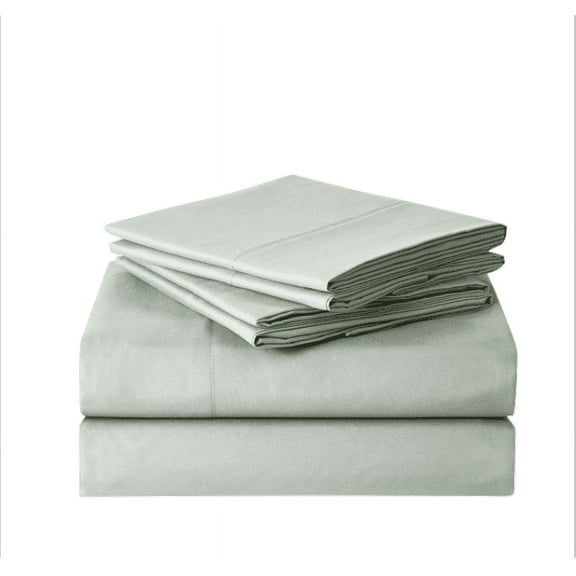 Sweet Home Collection 1500 Series Bed Sheets - Extra Soft Microfiber Deep Pocket 6pc Sheet Set - Mint, Queen